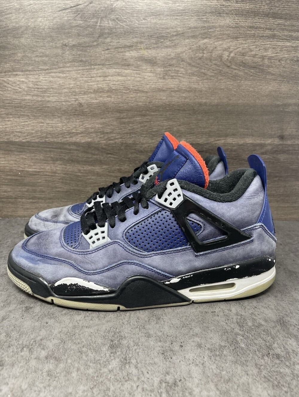 Air Jordan 4 Retro Winterized Loyal Blue Mens Size 11 CQ9597-401 Basketball